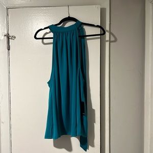 ELOQUII, Size 20, Turquoise Halter Top. NWT.
